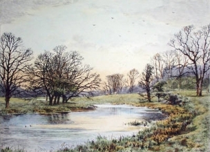 P280 - View Of The River Kennet
